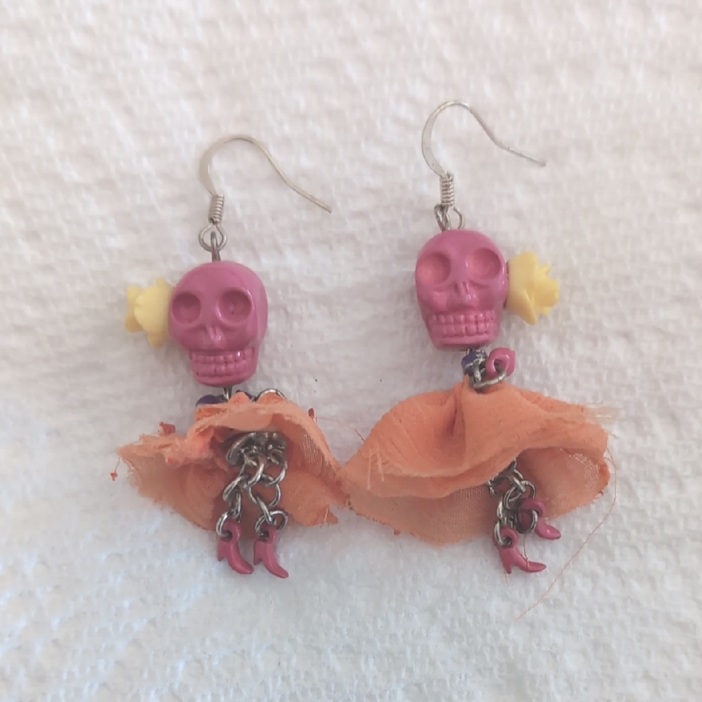 Day Of The Dead Earrings